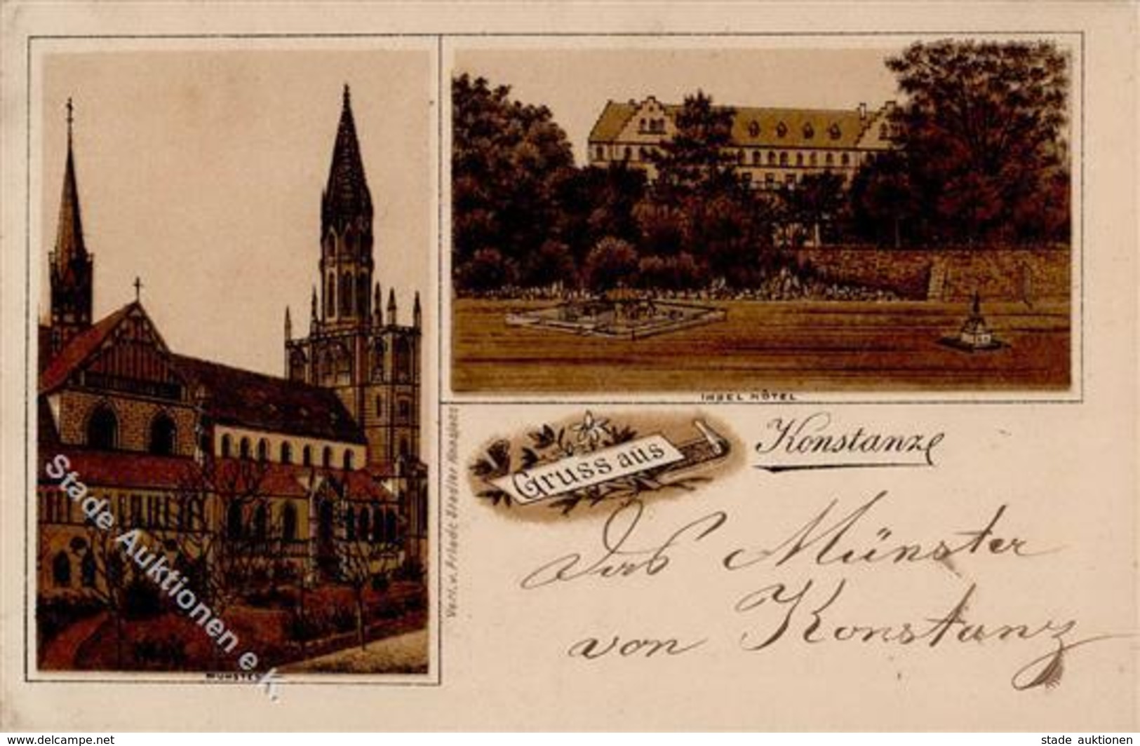 Vorläufer Konstanz (7750) Circa 1893 I-II - Non Classés