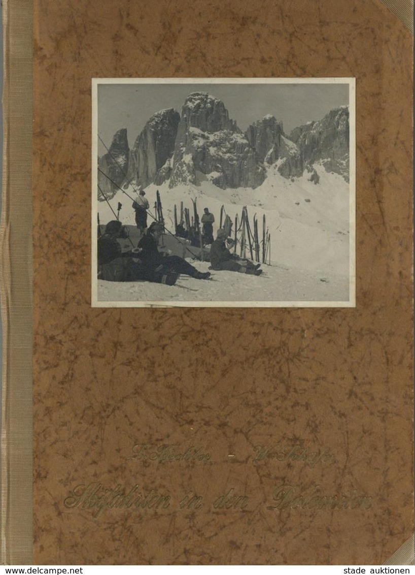 Berge Buch Skifahren In Den Dolomiten Manuskripte Von Böckler, Ludwig U. Schäfer, Wilhelm 1936 87 Seiten II - Märchen, Sagen & Legenden