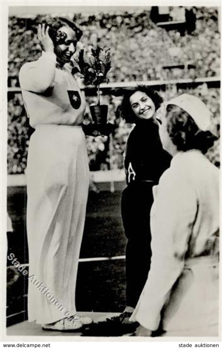 BERLIN OLYMPIA 1936 - Nr. 62 -Tilly FLEISCHER Speerwerfen I - Olympic Games