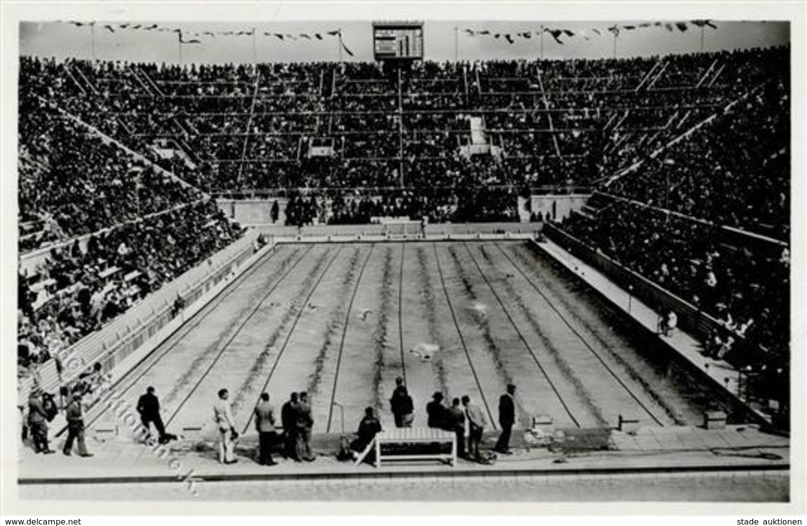 BERLIN OLYMPIA 1936 - PH O35 -300m Freistilschwimmen I - Olympic Games