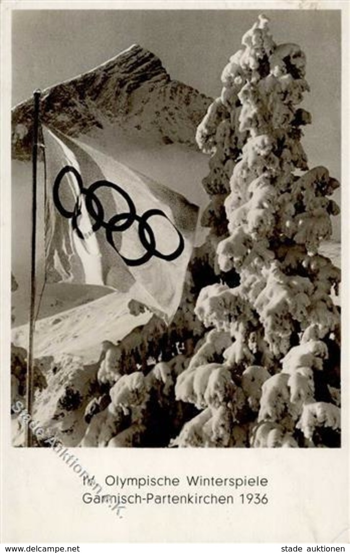 Olympiade 1936 Garmisch-Partenkirchen Foto AK I-II - Olympic Games