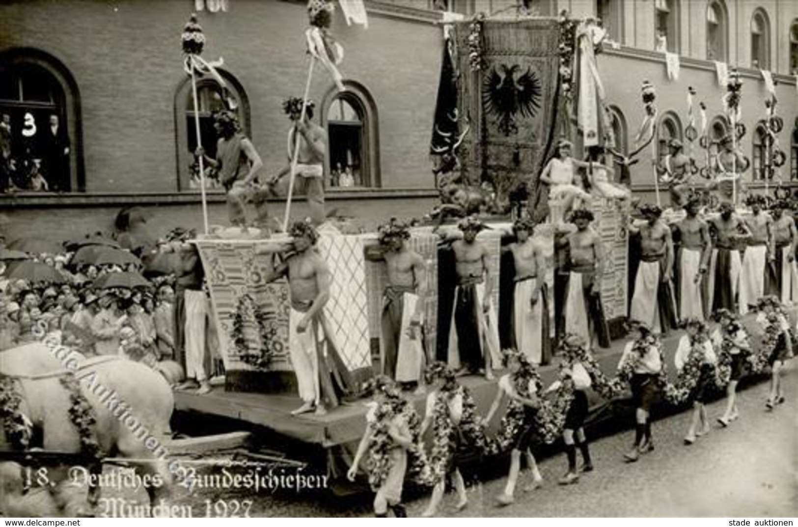 Schützen BUNDESSCHIESSEN 1927 MÜNCHEN I-II - Shooting (Weapons)