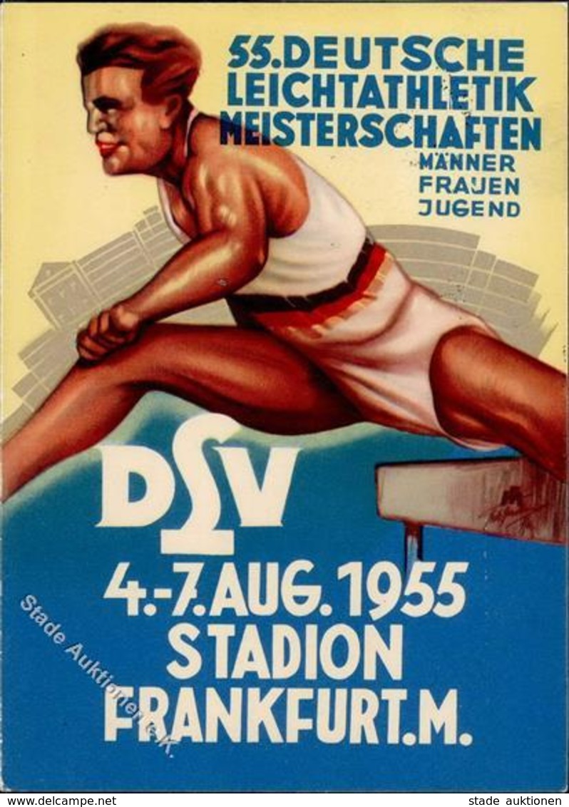 Leichtathletik Frankfurt (6000) Deutsche Meisterschaft I-II - Athlétisme