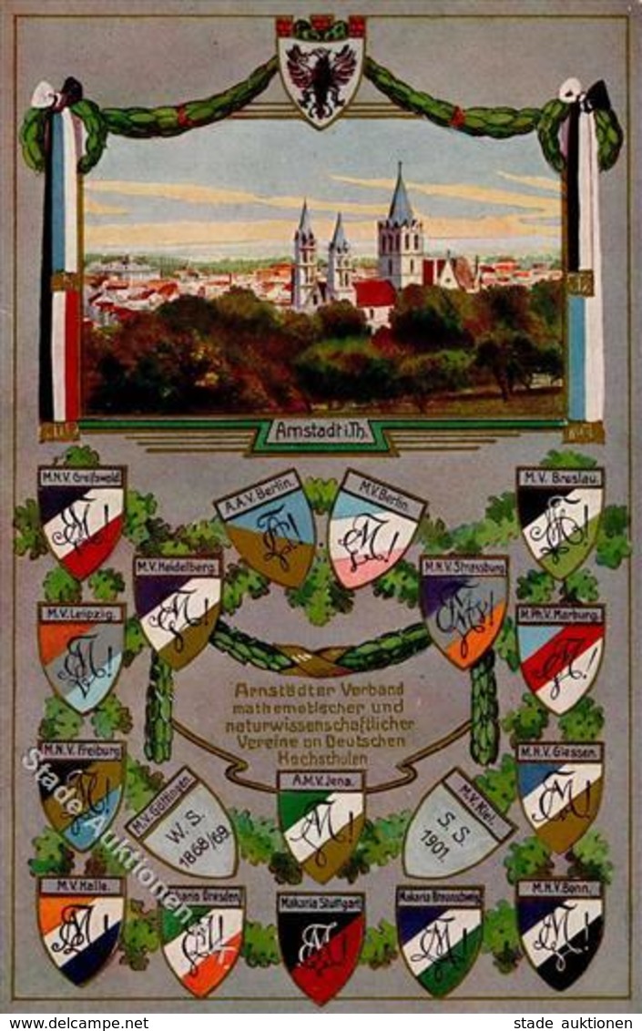 Studentika Arnstadt (O5210) Arnstädter Verband I-II - Non Classificati