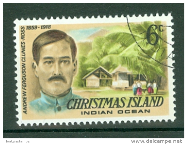 Christmas Is: 1977/78   Famous Visitors   SG72   6c   Used - Christmas Island