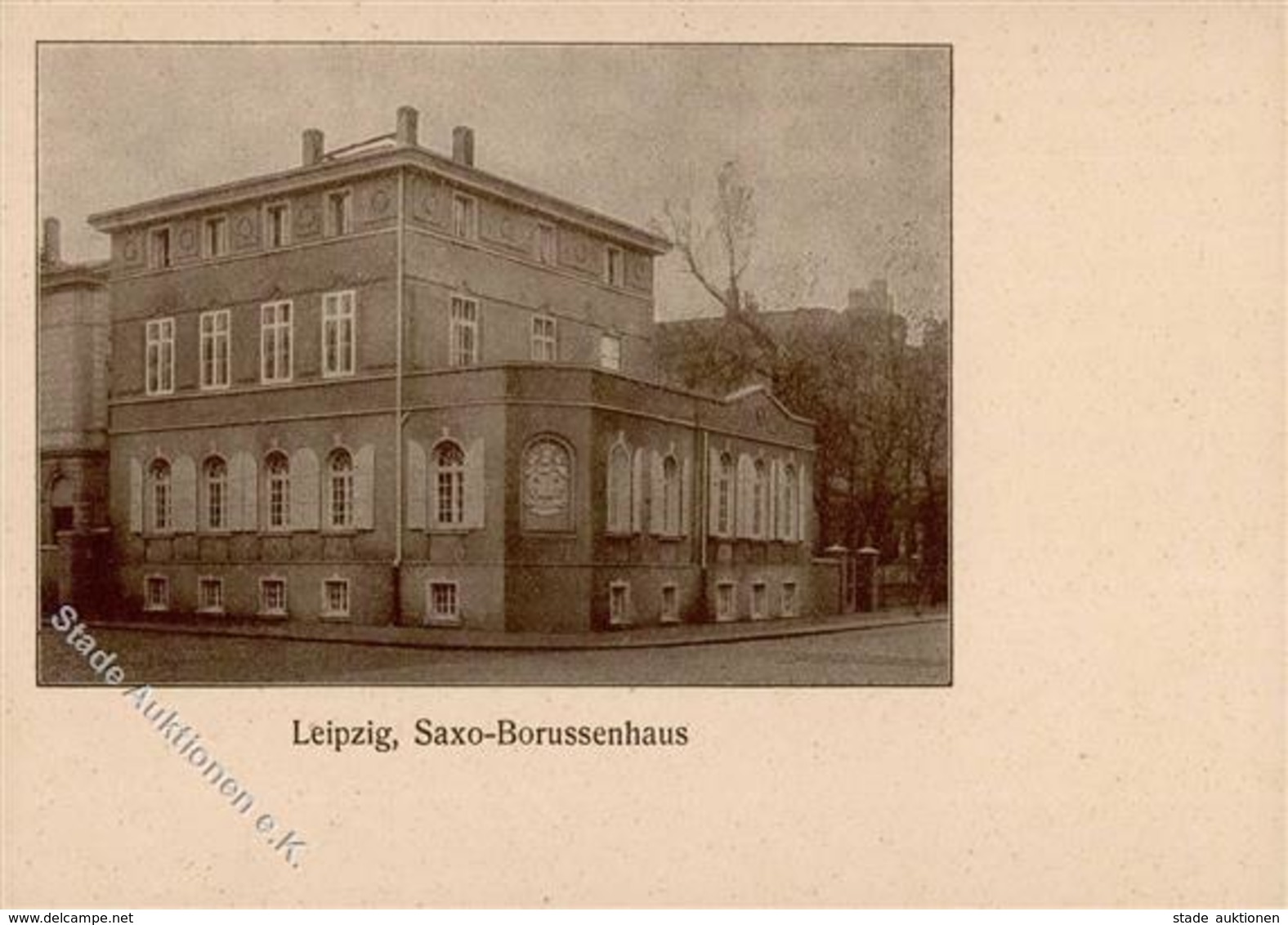 Studentika LEIPZIG - Saxo-Borussenhaus I-II - Sin Clasificación