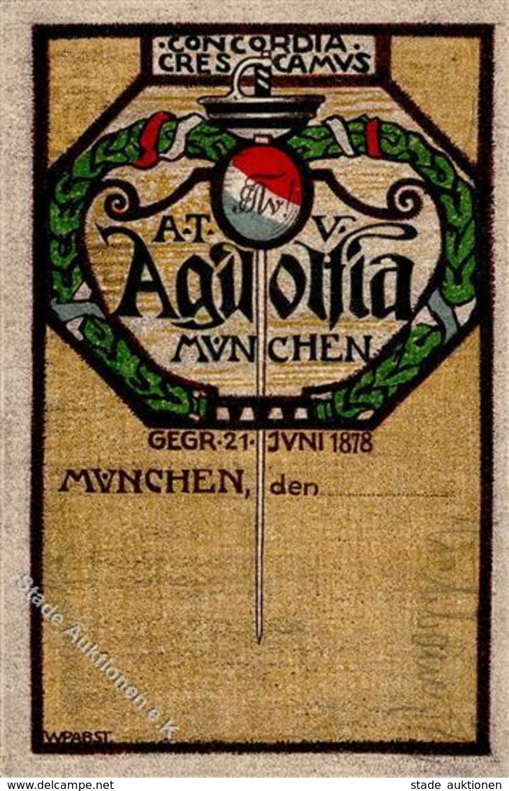 Studentika München (8000) Agilolfia I-II - Sin Clasificación