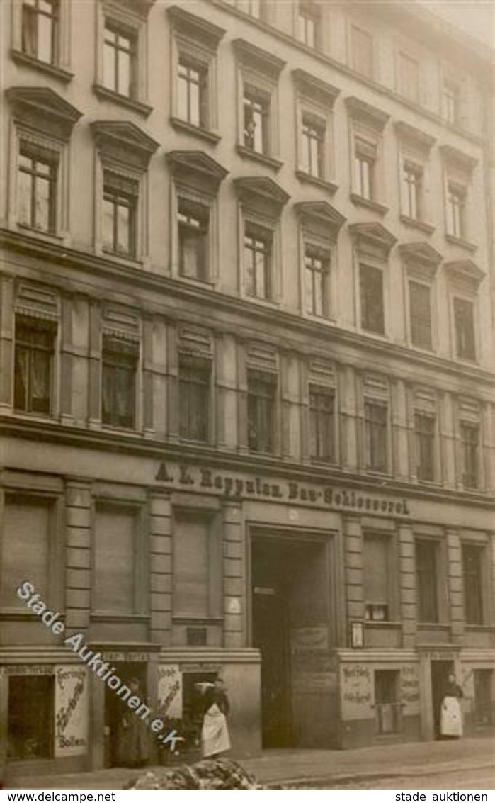 Berlin Friedrichshain (1000) 1910 Schlächtermeister Max Schäfer Schlosserei Oswald Kunze Tischlermeister E. Eckart Guben - War 1914-18