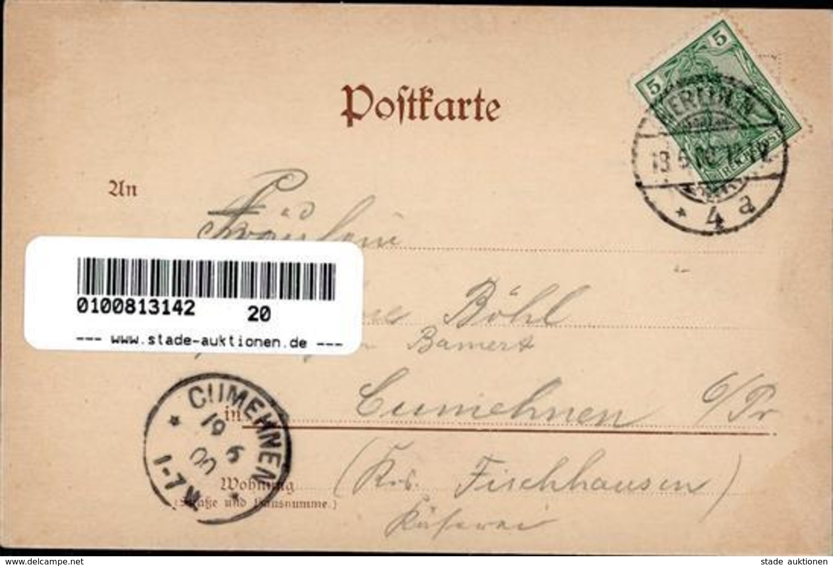 Heiligensee (1000) Gasthaus Ziekow 1900 I- - War 1914-18