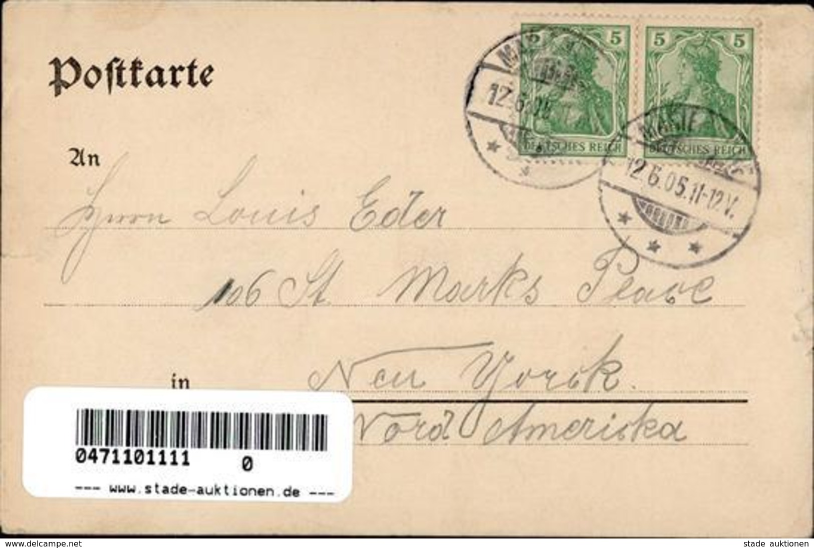 Mariendorf (1000) Gasthaus Freibergs Garten Lithographie 1905 I-II - War 1914-18