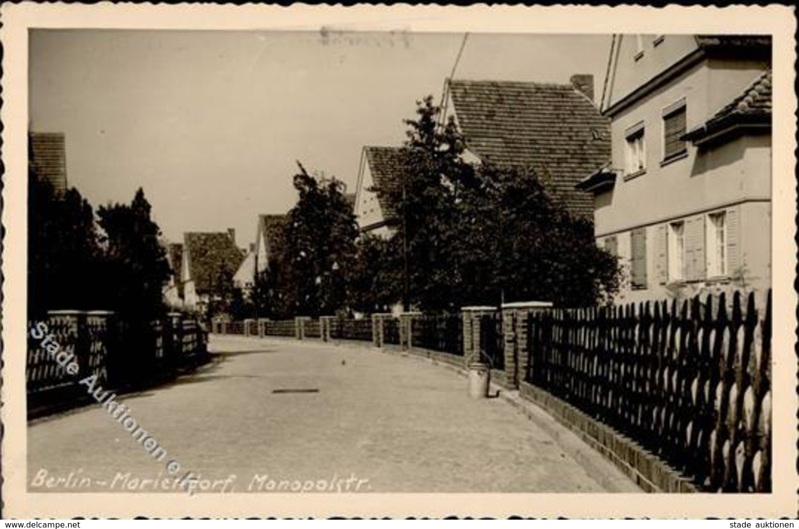 Mariendorf (1000) Monopolstraße  I-II - War 1914-18