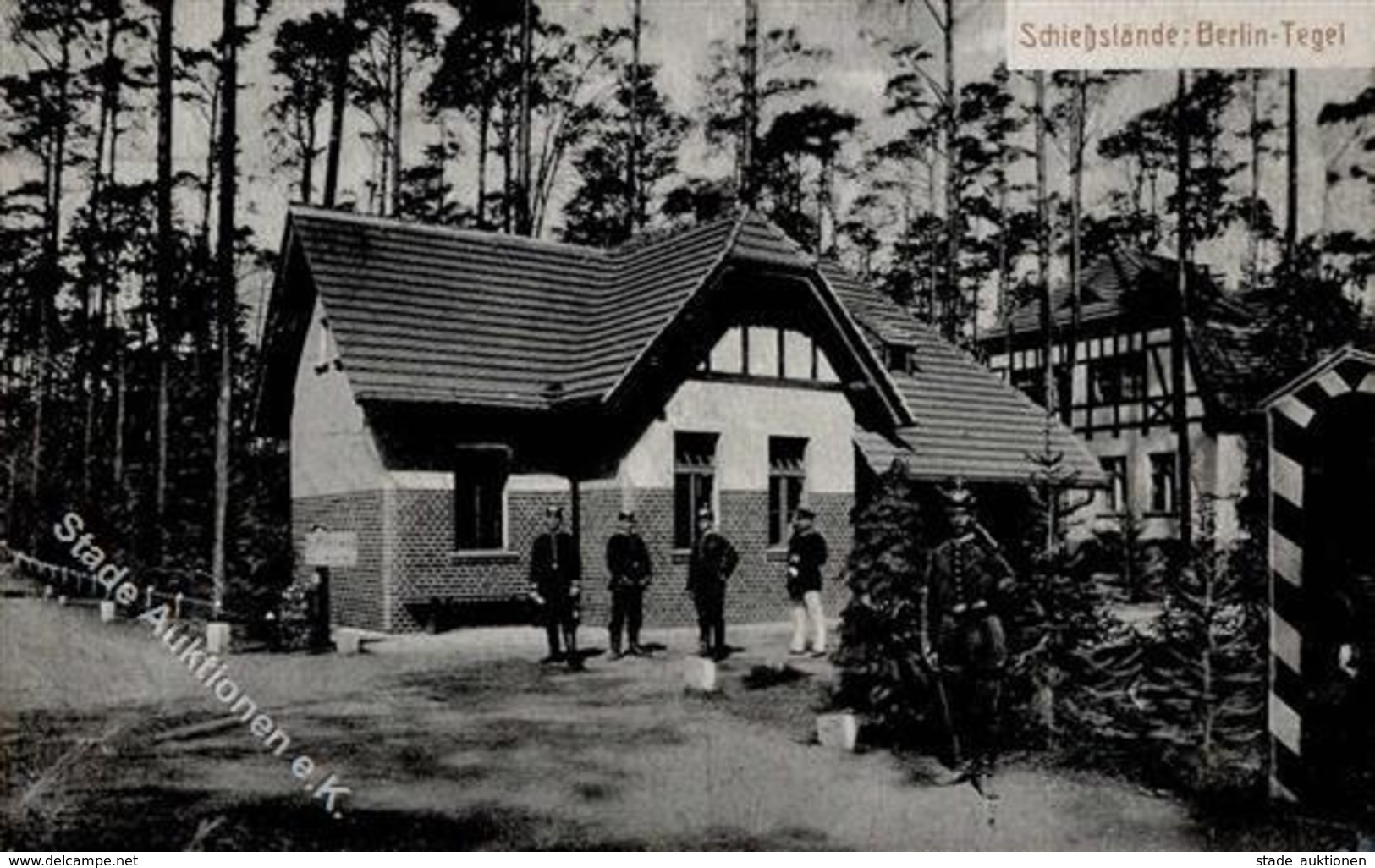 Tegel (1000) Schießstand 1915 I-II - Guerre 1914-18