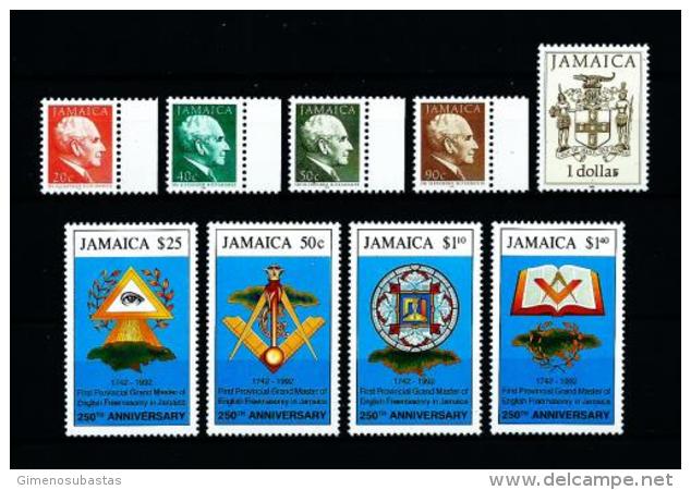 Jamaica  N&ordm; Yvert  804/7-812/16  En Nuevo - Jamaica (1962-...)