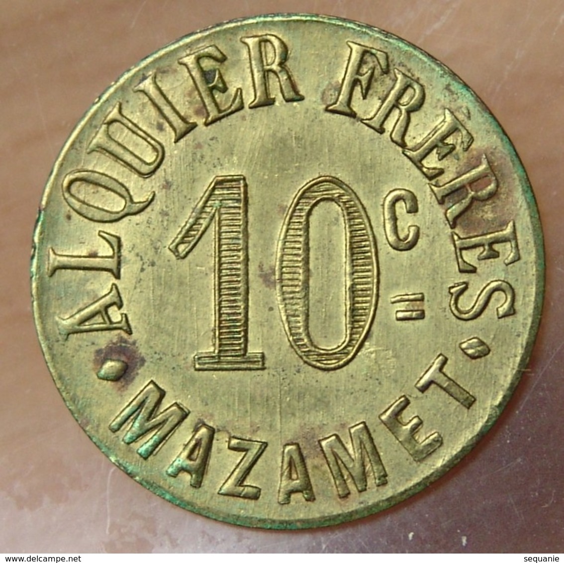 Mazamet (81) 10 Centimes ALQUIER FRERES - Monetary / Of Necessity