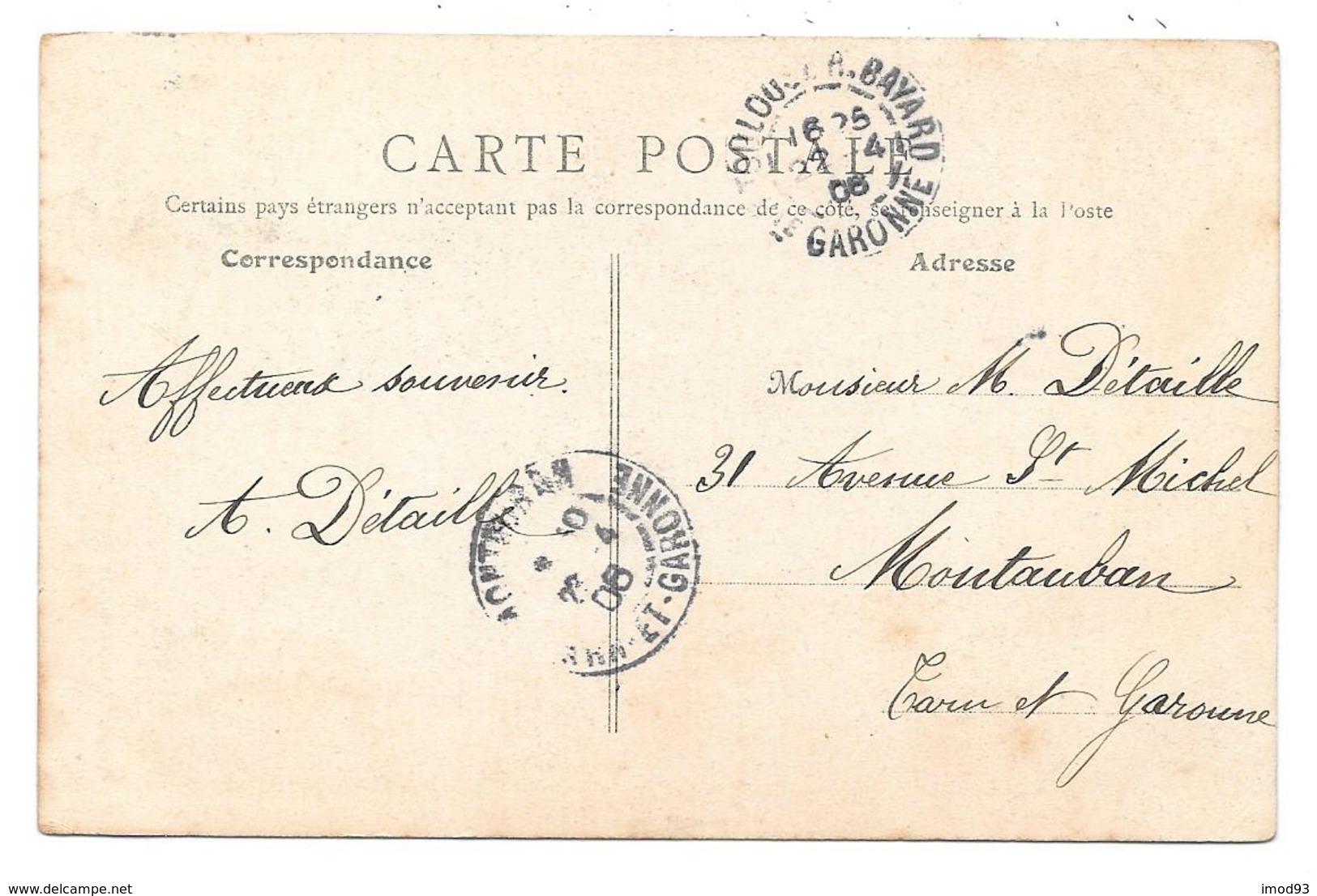 31 - Toulouse - Abside Saint-Sernin - Ed. M. B. N° 12 - 1908 - Toulouse