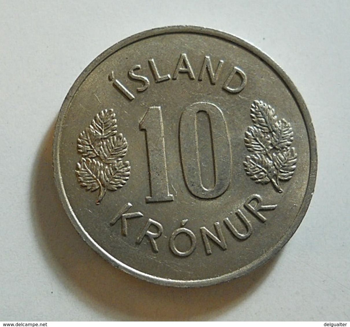 Iceland 10 Kronur 1969 - Iceland