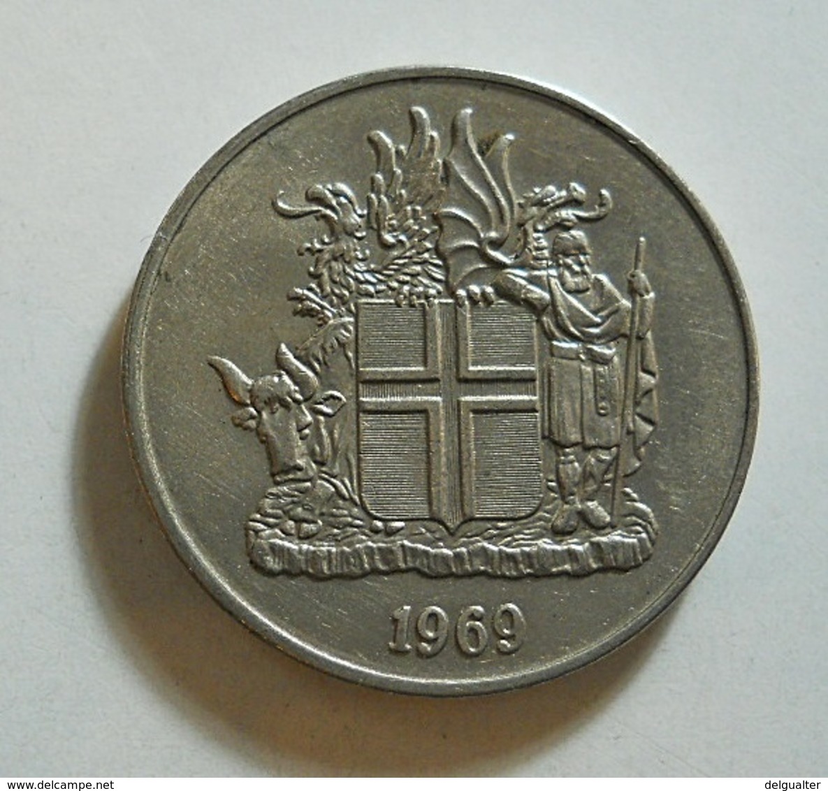 Iceland 10 Kronur 1969 - Iceland