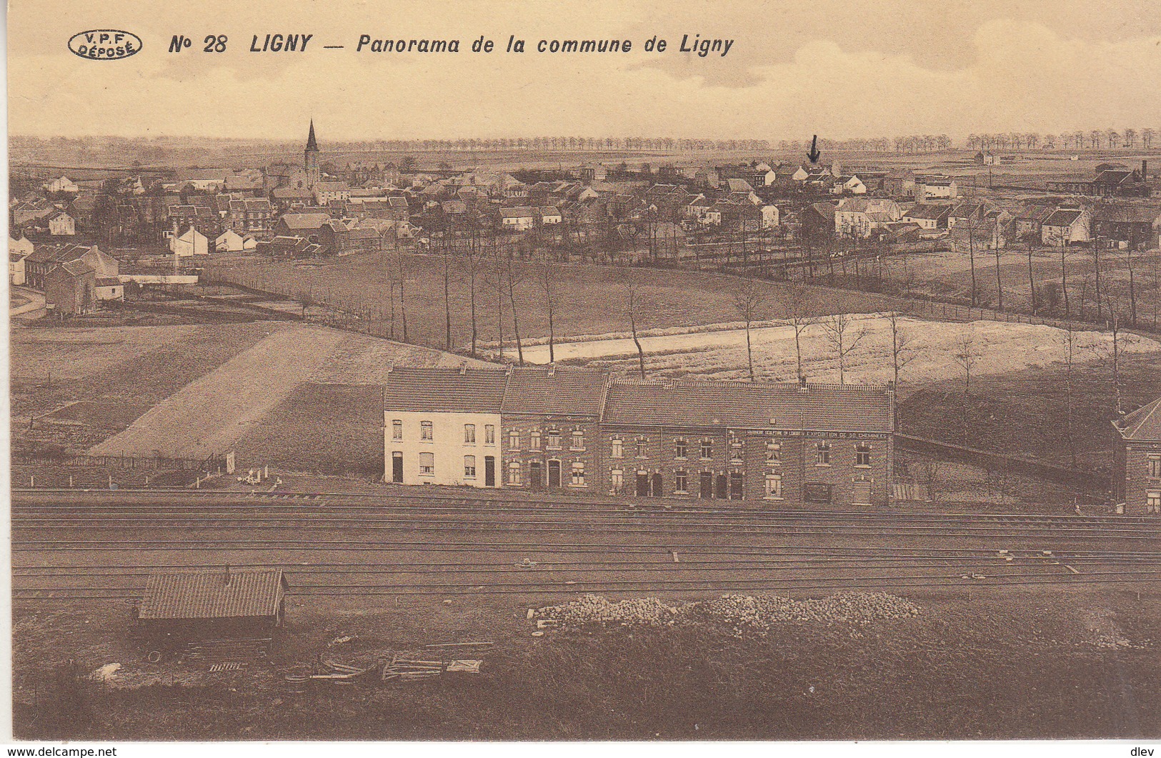 Ligny - Panorama De La Commune De Ligny - 1913 - VPF N° 28 - Sombreffe