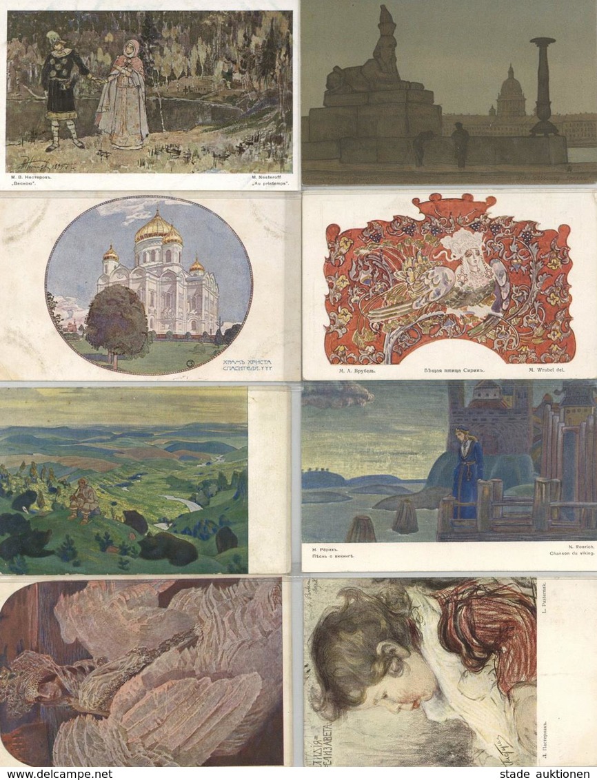 Künstler-Karte Russland Partie Von Circa 120 Ansichtskarten I-II - Non Classés