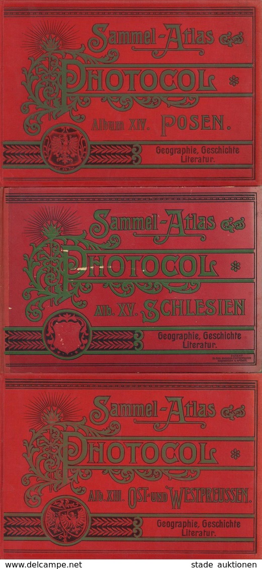 Sammelbild-Album Partie Mit 17 Sammel-Atlas Photocol Deutschland Nicht Alle Kompl. II - Guerre 1939-45
