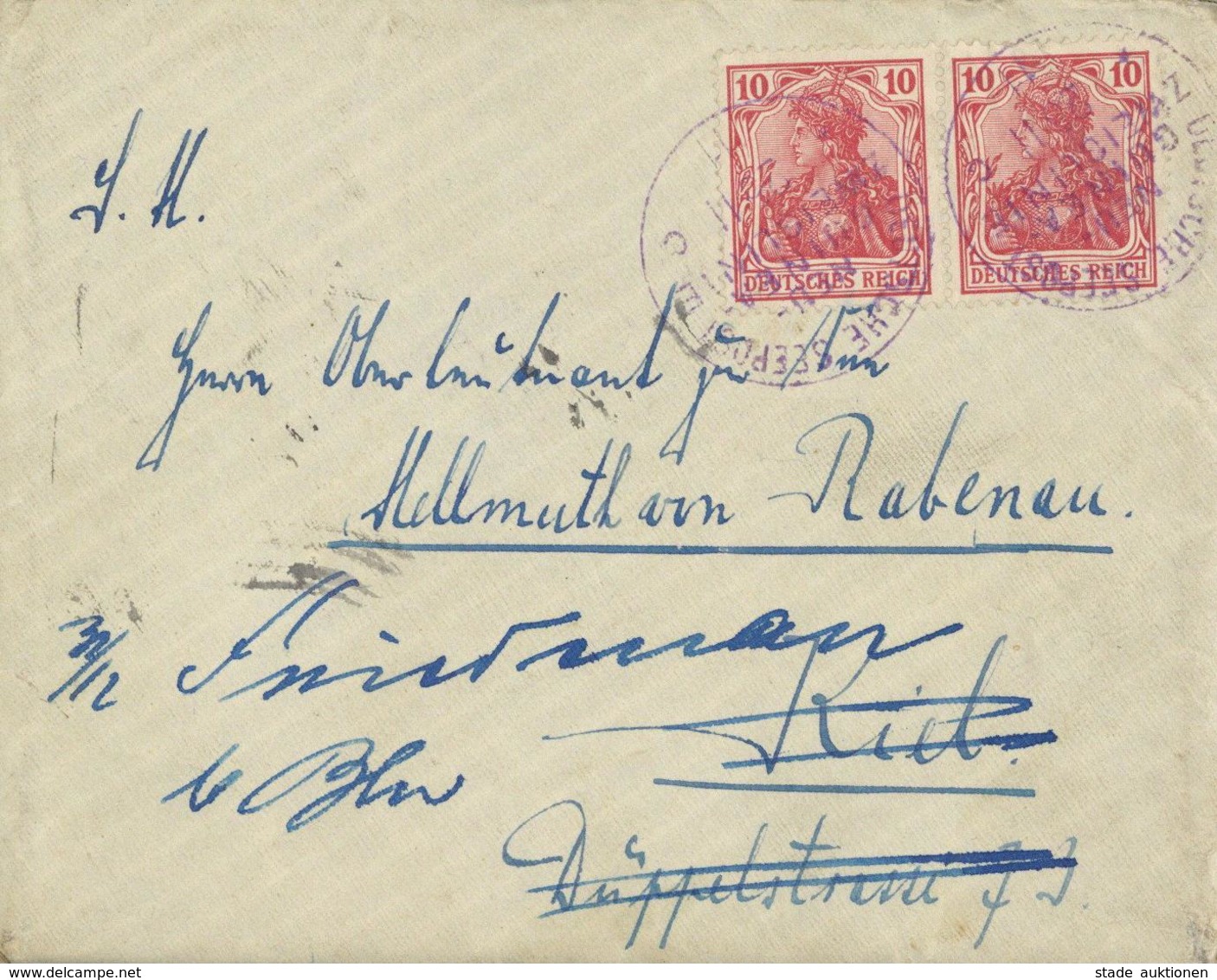 Kolonien Deutsch Neuguinea DR 1911 Brief Mit Inhalt Von Potsdamhafen Mit Kaiserlich Deutscher Seepost Zweiglinie Neuguin - History