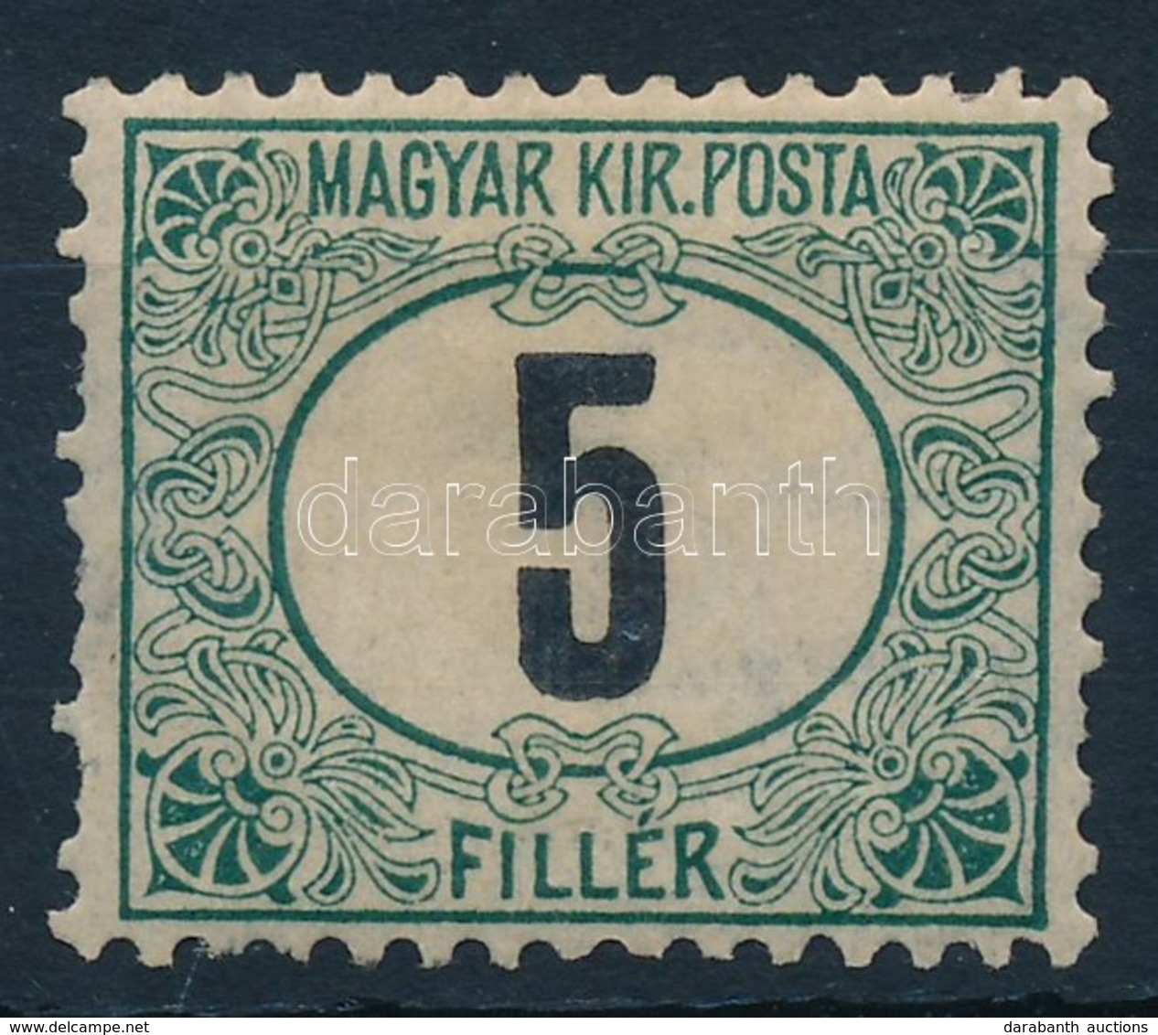 * 1905 Portó 5f ,,A' Foghibák (50.000) - Other & Unclassified