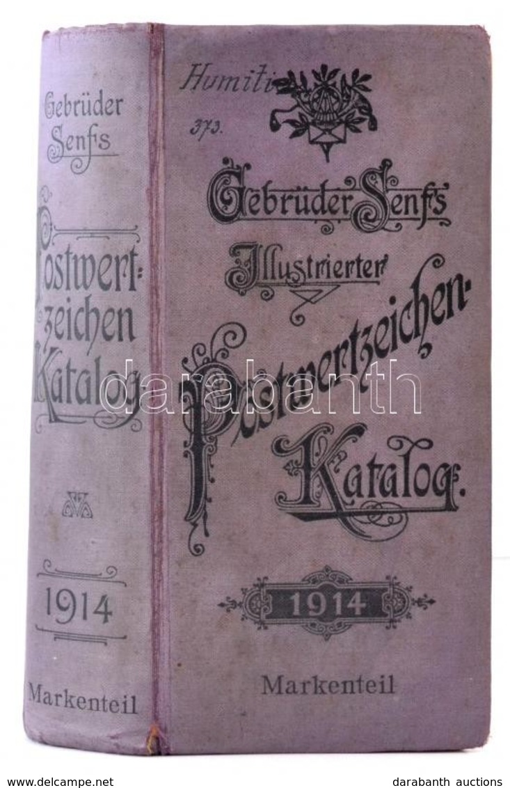Gebrüder Senfs: Postwertzeichen Német Nyelv? Bélyeg Katalógus 1914 - Other & Unclassified