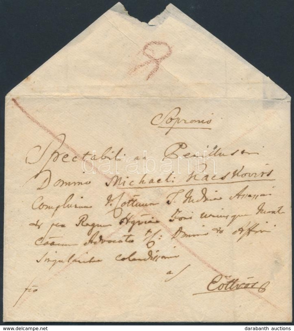 Ca 1795 Franco Sopronis - Eötvös - Other & Unclassified