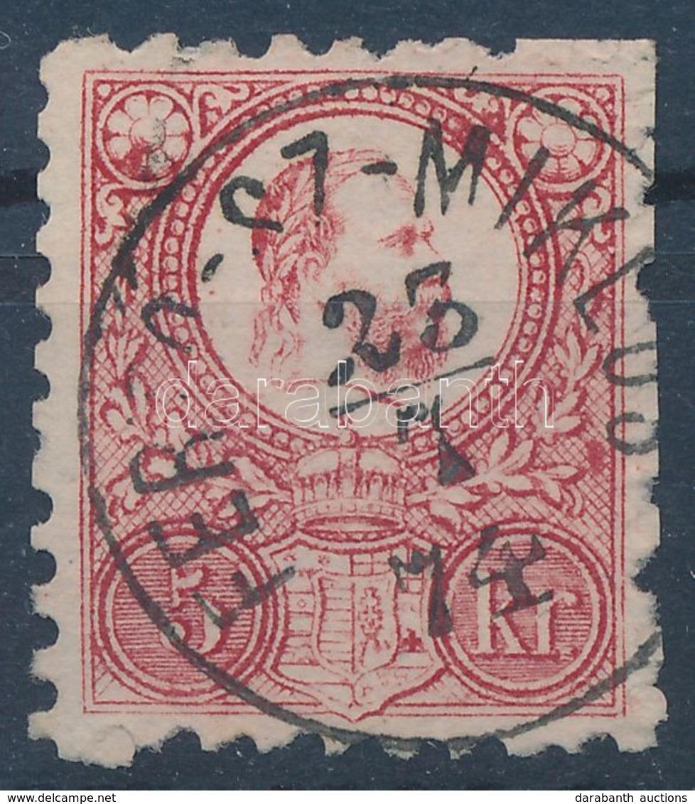 O 1871 Réznyomat 5kr ,,FERT?-SZ-MIKLÓS' - Other & Unclassified