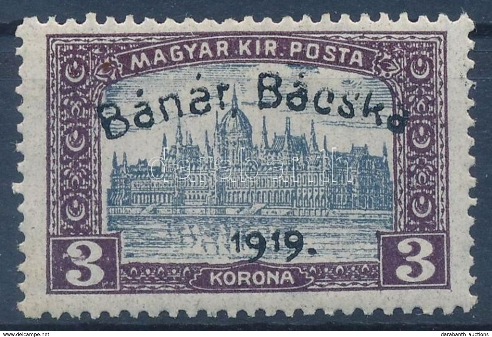 * Bánát-Bácska 1919 Parlament 3K Garancia Nélkül (**20.000) - Other & Unclassified