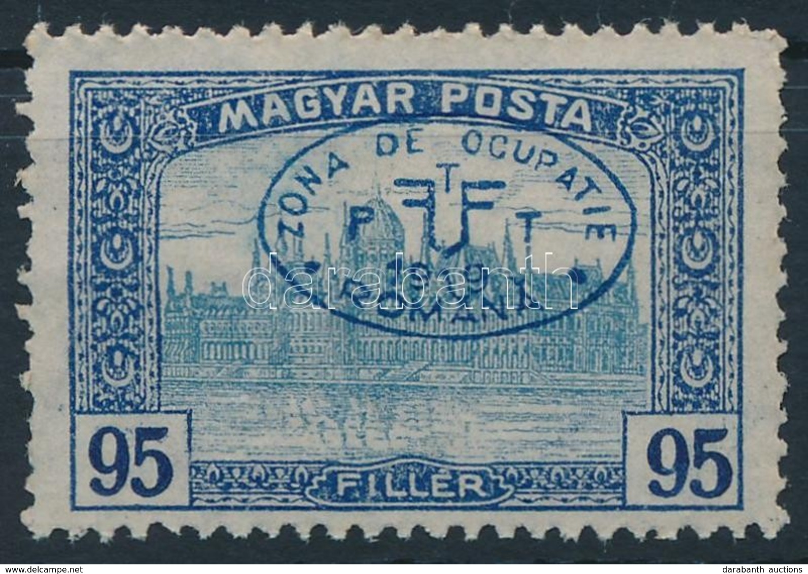 (*) Debrecen I. 1919 Magyar Posta 95f Garancia Nélkül (**50.000) - Other & Unclassified