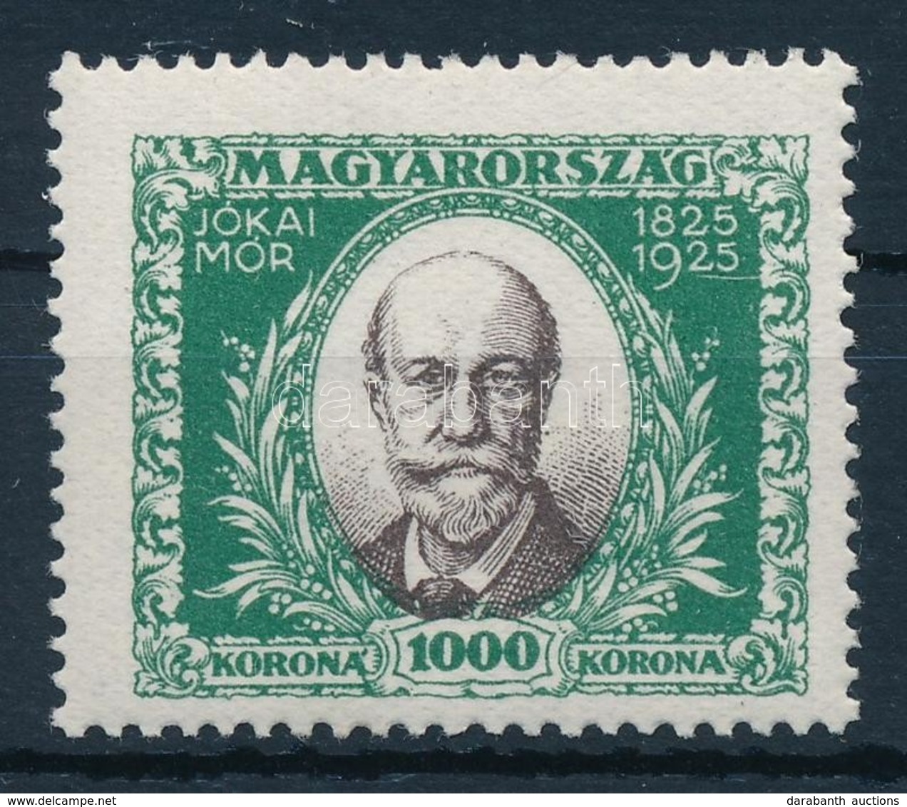 * 1925 Jókai 1000 K KORONÁ Felirattal - Other & Unclassified