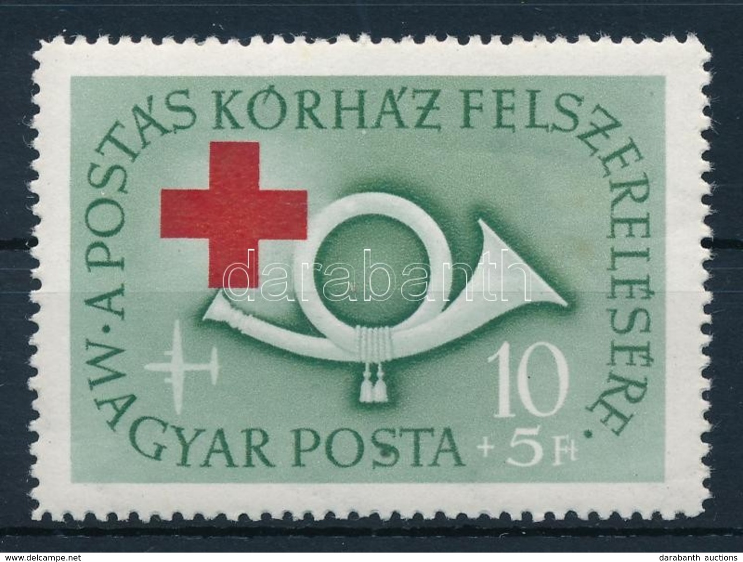 ** 1957 Postáskórház 10+5Ft ,,pont Az S Bet?ben' - Other & Unclassified