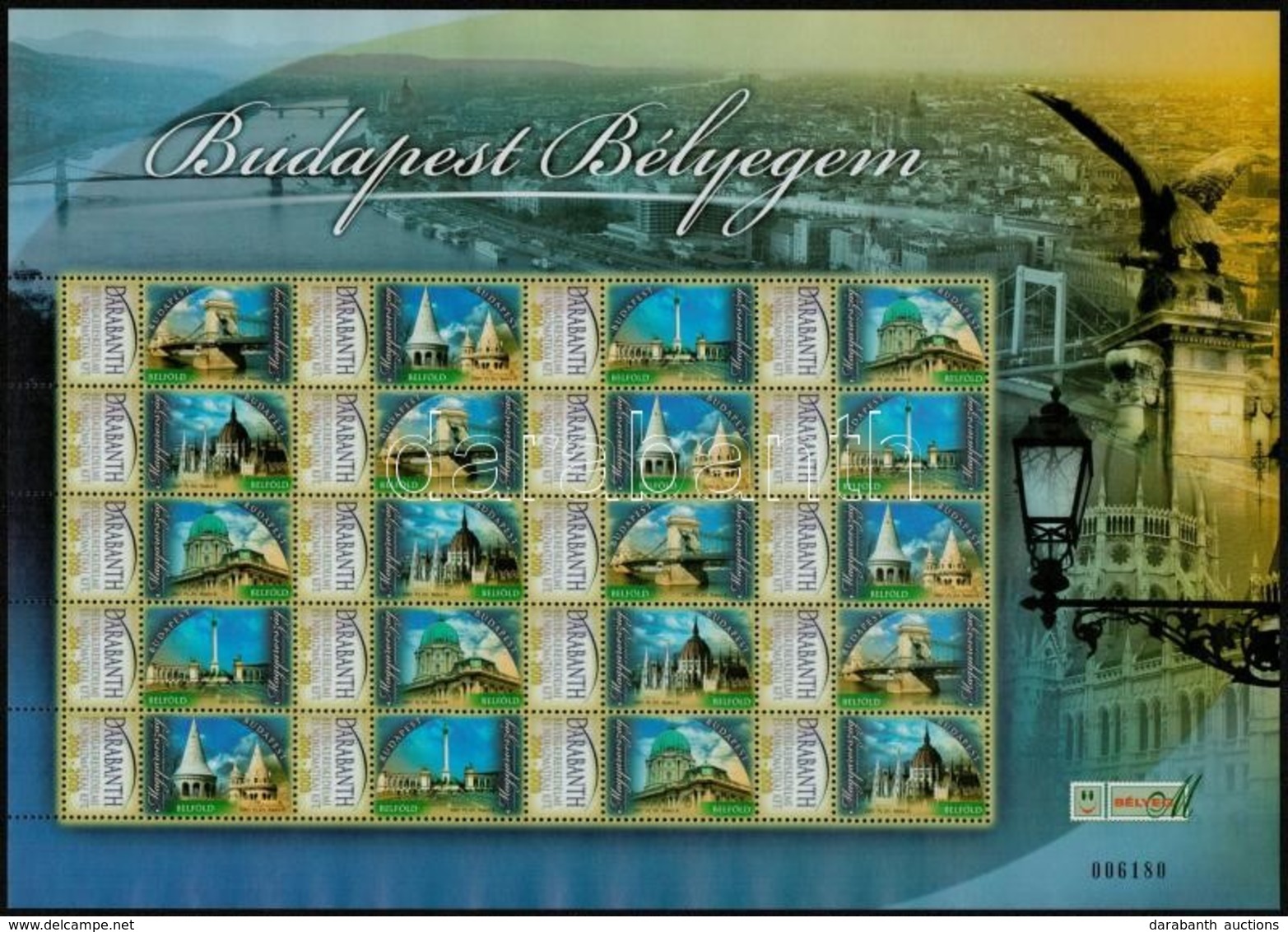 ** 2007 Budapest Bélyegem 2009-ben Megszemélyesített Teljes ív (13.500) - Other & Unclassified