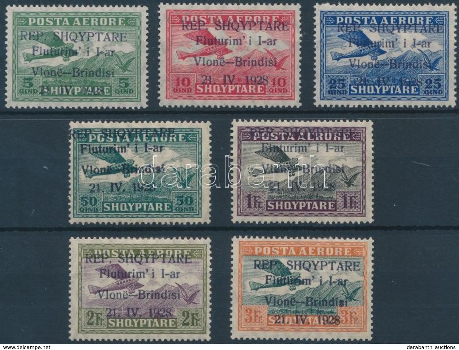 * 1928 Mi 162-168 - Other & Unclassified