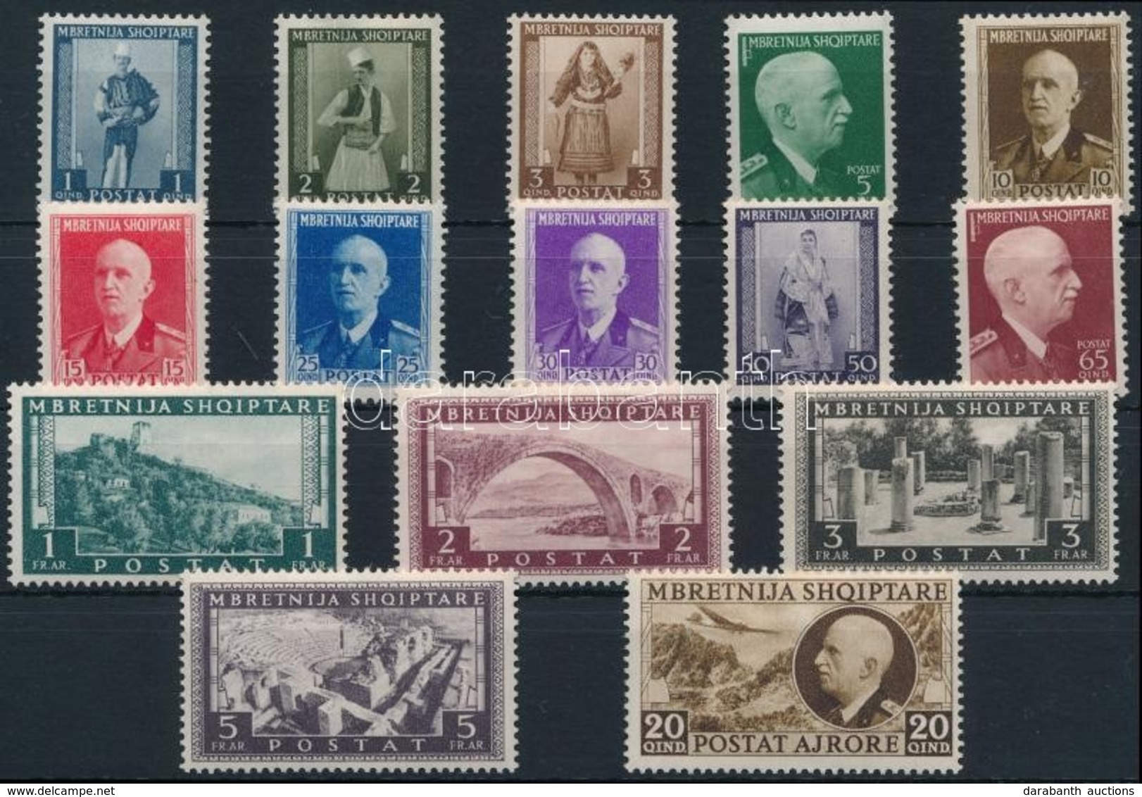 * 1939 Forgalmi Sor Mi 298-312 - Other & Unclassified