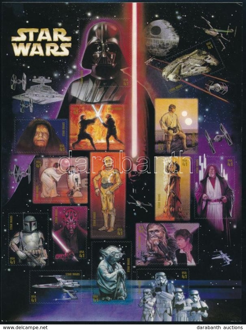 ** 2007 Star Wars Fóliaív Mi 4212-4226 - Other & Unclassified