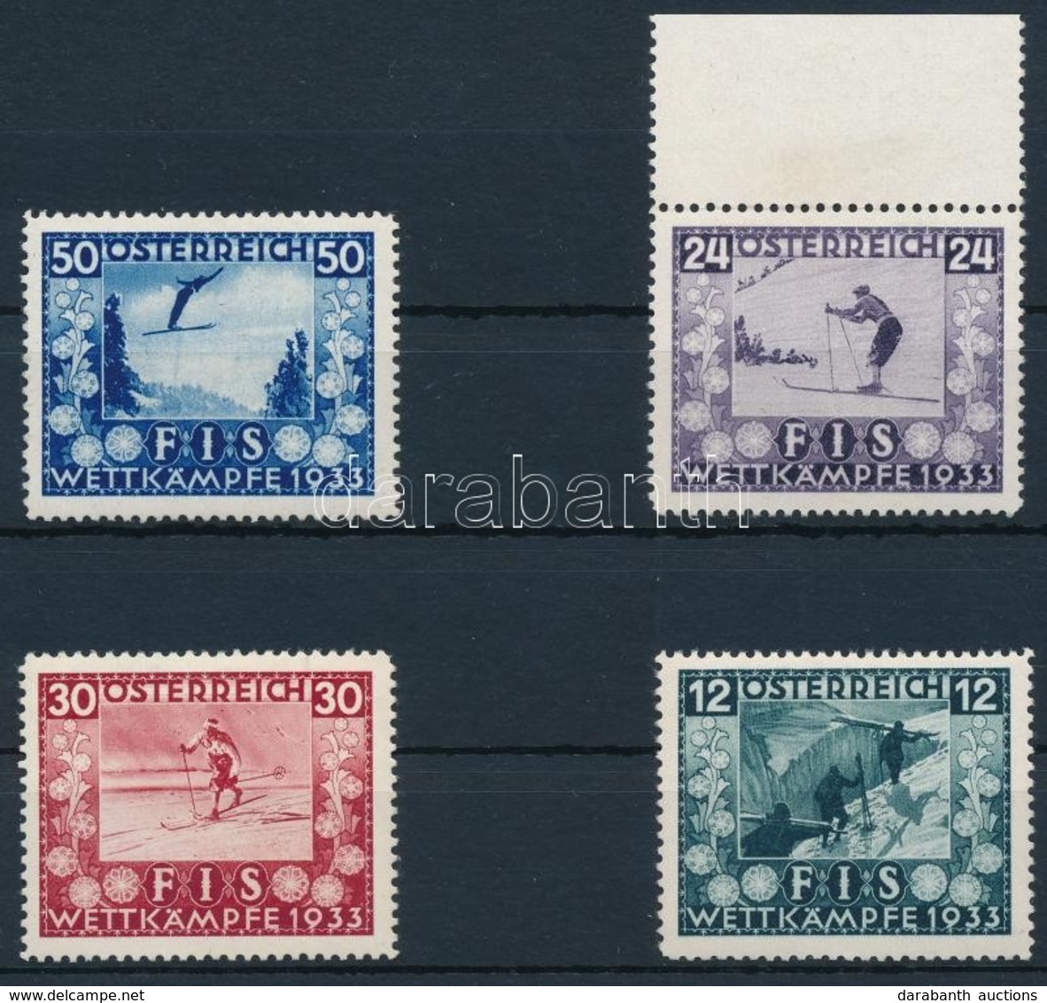 ** 1933 FIS Sor Mi 551-554 - Other & Unclassified