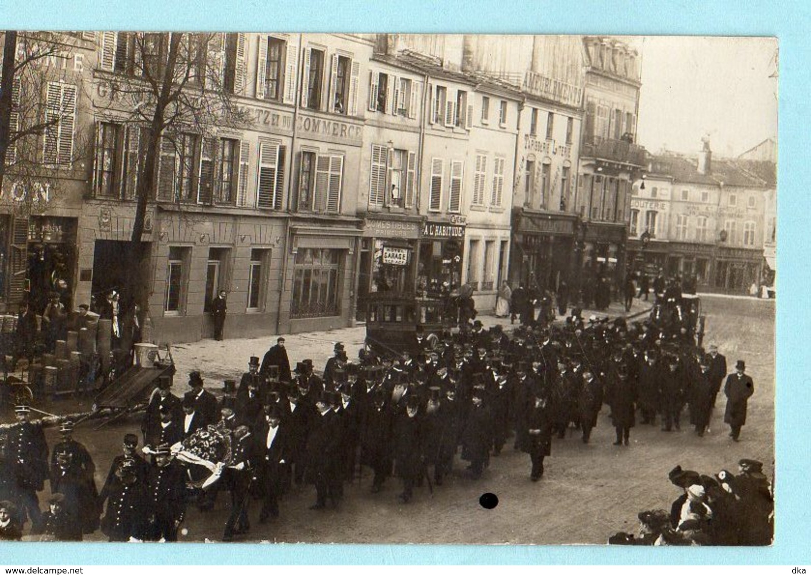 Carte-photo Funérailles à Bar-le-duc - Bar Le Duc