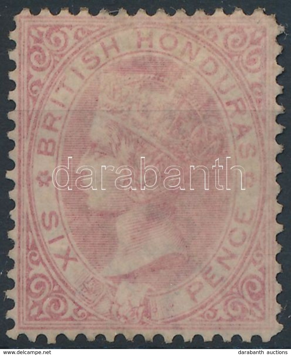 (*) Brit Honduras 1872 Forgalmi Bélyeg Mi 7 C - Other & Unclassified