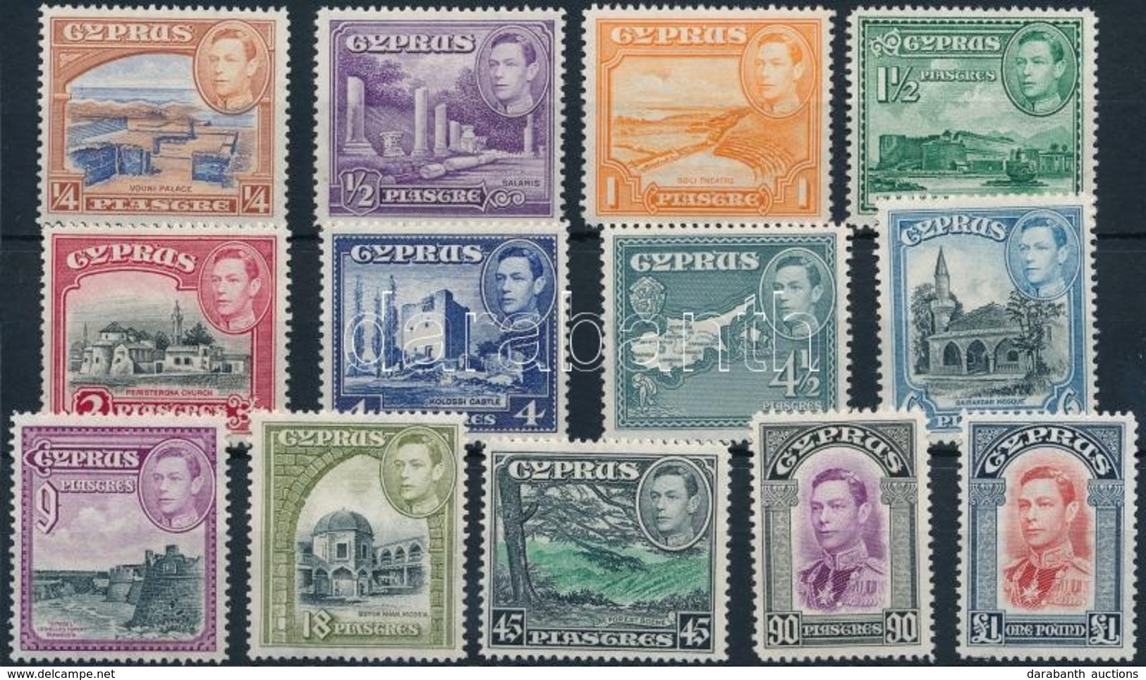 ** 1938 Forgalmi 13 érték Mi 136, 138, 140 A, 143-144 A, 147-151, 152-154 - Other & Unclassified