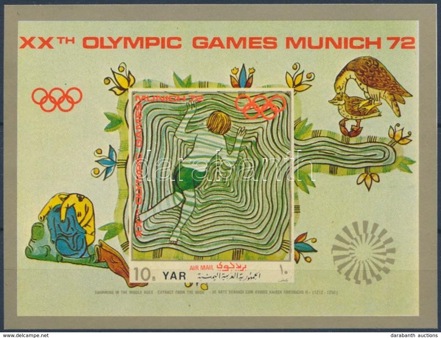 ** 1971 Müncheni Olimpia Blokk Mi 164 - Other & Unclassified