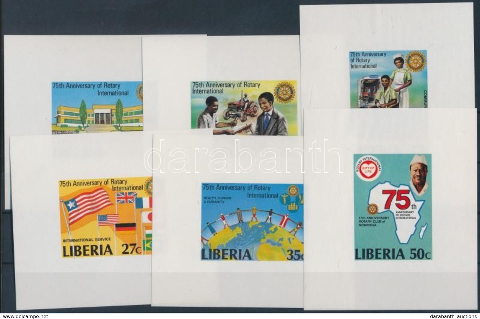 ** 1979 Rotary Sor Blokk Formában Mi 1161-1166 - Other & Unclassified