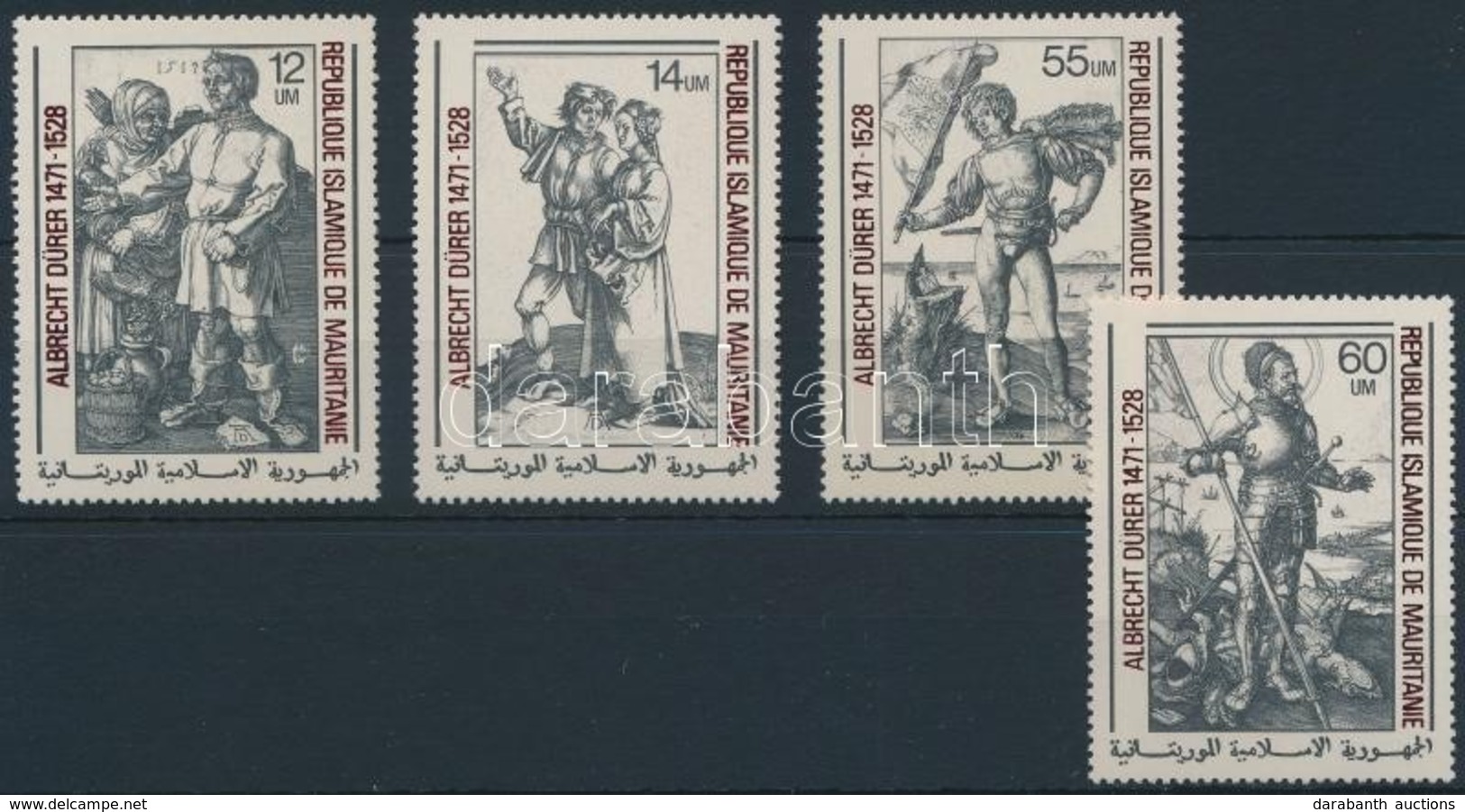 ** 1979 Festmény Sor Mi 628-631 - Other & Unclassified