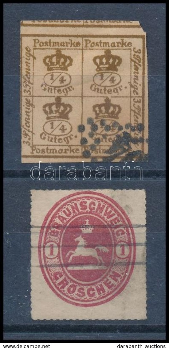 O 1857-1865 Mi 9, 18 Garancia Nélkül (Mi EUR 190,-) - Other & Unclassified