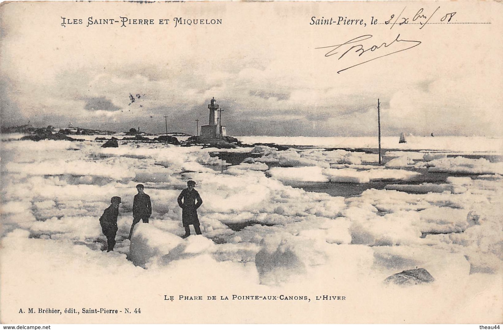 ¤¤   -   ILES SAINT-PIERRE-et-MIQUELON  -  Saint-Pierre  -  Le Phare De La Pointe-aux-Canons  -  Phare  -   ¤¤ - Saint-Pierre-et-Miquelon