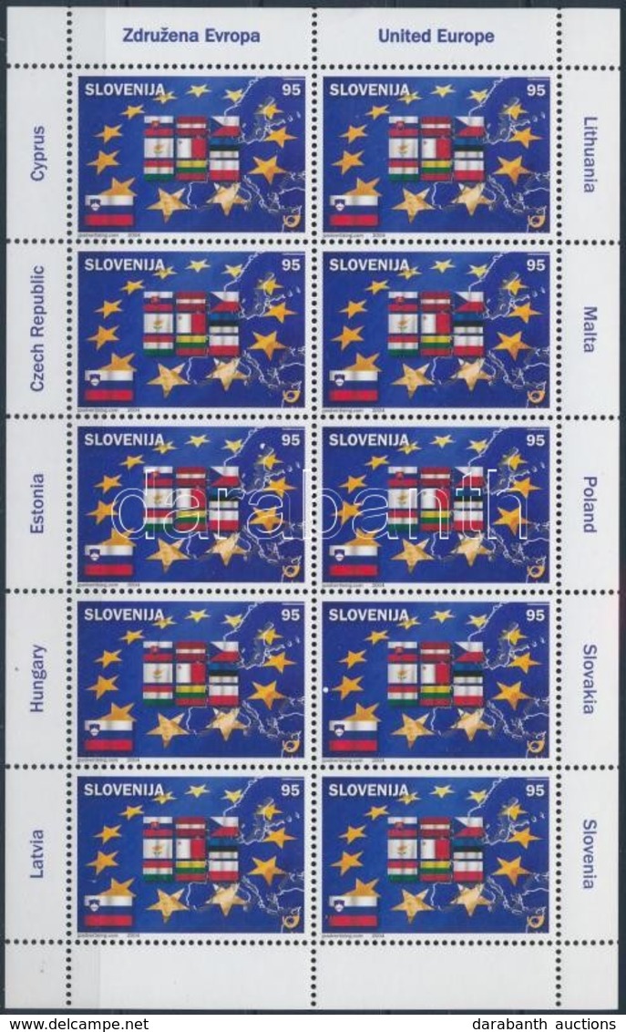 ** 2004 Felvétel Az EU-ba Kisív Mi 469 - Other & Unclassified