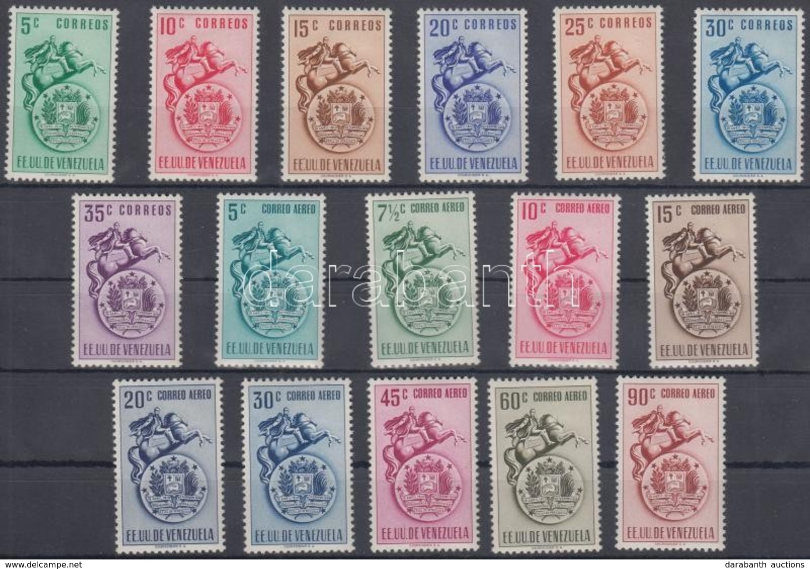 * 1951 Címer (II) Sor Mi 646-661 - Other & Unclassified