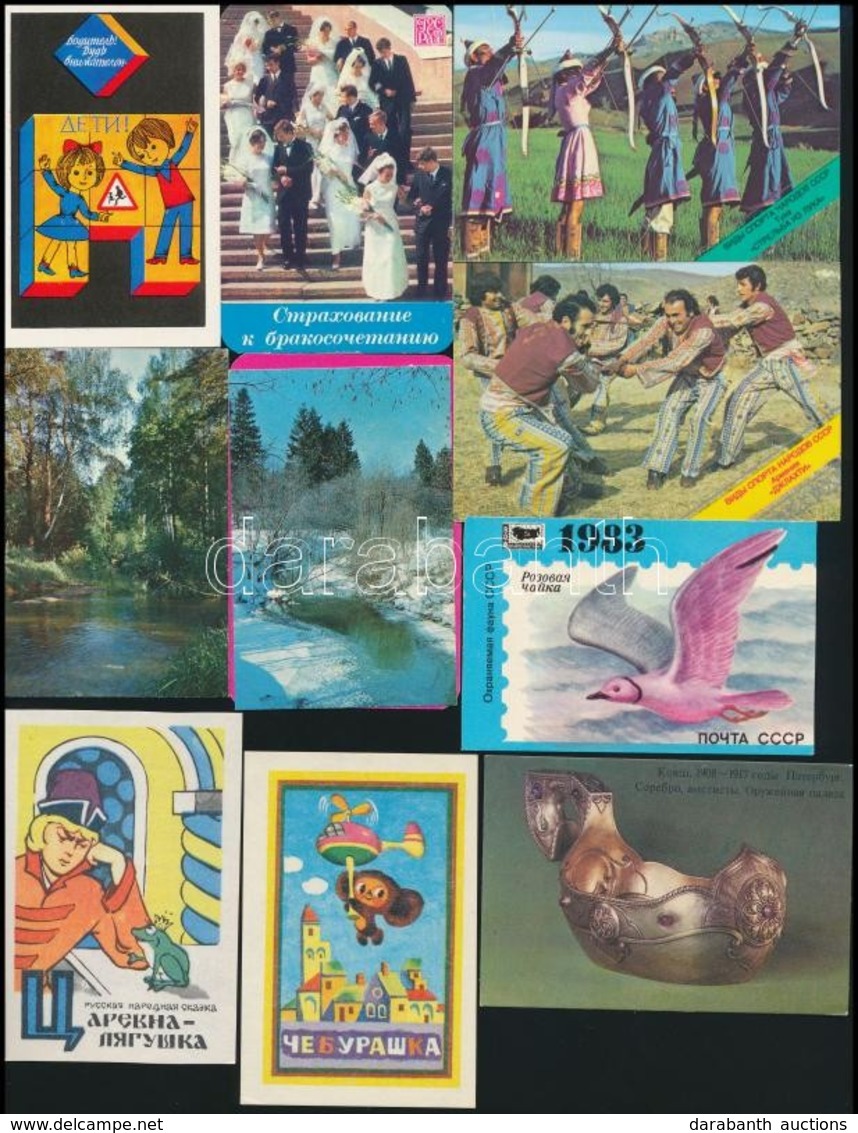 1980-1983 Szovjet Kártyanaptárak, 18 Db - Advertising