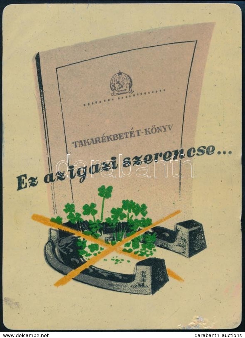 1955 Reklámos Fém Kártyanaptár - Advertising